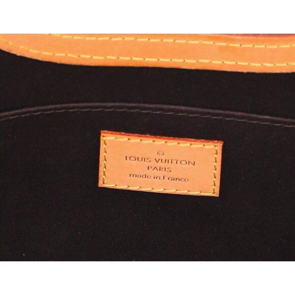 Louis Vuitton Roxbury Drive Monogram Vernis Handbag M91995 Amarante - Picture 9 of 9